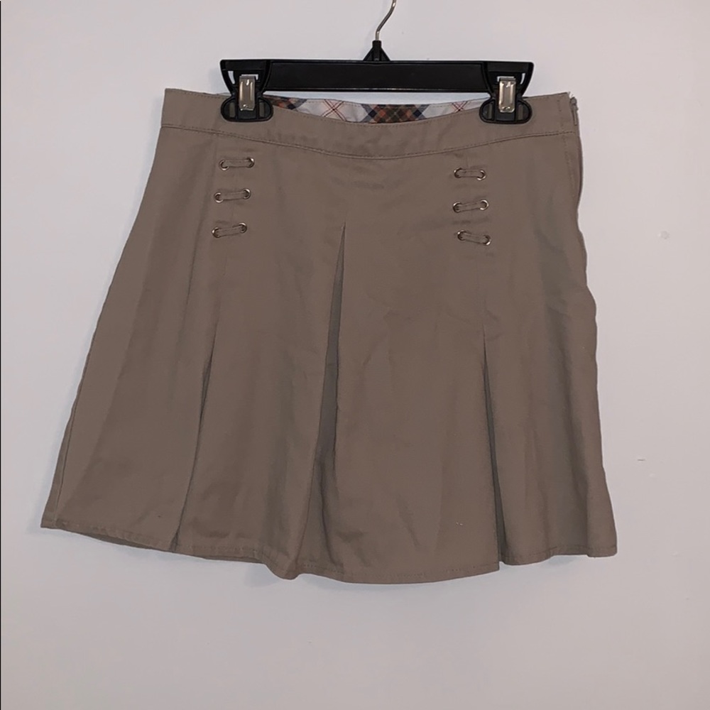 Khaki skirt